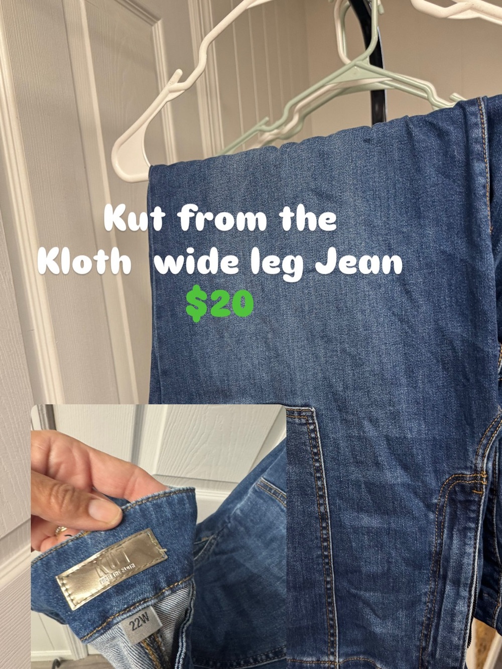 Kut from the Kloth Women's Bootcut Jeans - Blue Denim